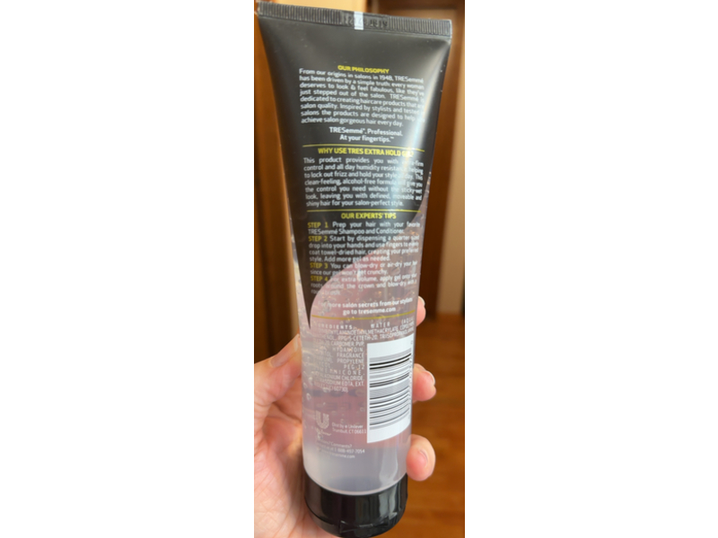 Tresemme All Day Hold Tres Hair Gel, 4, 9 oz/255 g, Pack Of 2