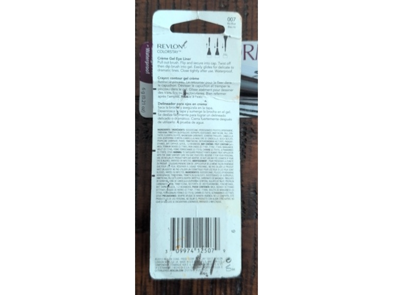 Revlon Colorstay Creme Gel Eye Liner, 007 Rio Blue