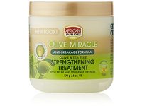 African Pride Olive Miracle Strengthening Treatment, Olive & Tea Tree, 6 oz/170 g - thumbnail 1