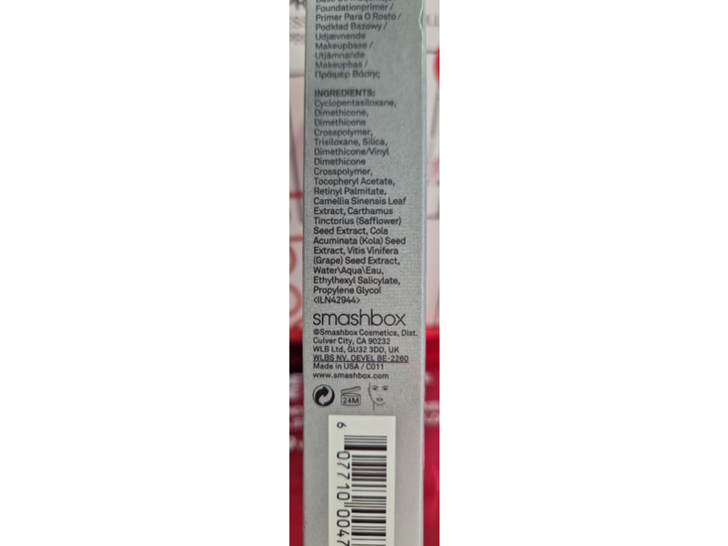 Smashbox The Original Photo Finish Smooth & Blur Primer, 1 fl oz/30 mL