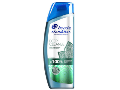 Head & Shoulders Itch Relief Anti Dandruff Shampoo, Deep Cleanse, 400 mL
