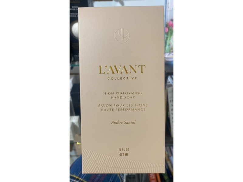 L'avant Collective High Performing Hand Soap, Ambre Santal, 16 fl oz/473 mL