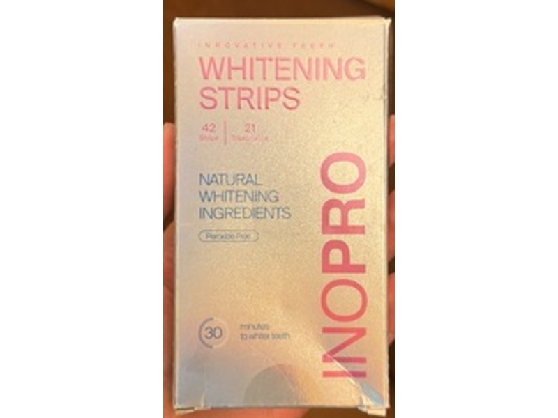 InoPro Innovative Teeth Whitening Strips, 42 Count
