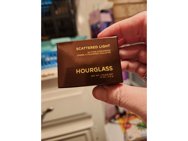 HourGlass Scattered Light Glitter Eyeshadow - Smoke (Taupe), 0.12 ounces