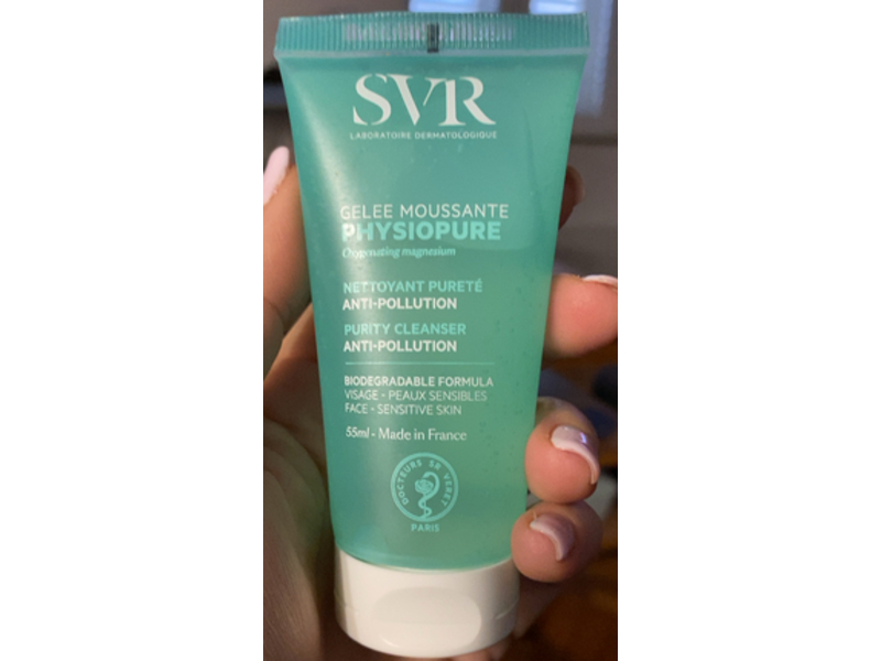 SVR Physiopure Foaming Face Gel, 55 mL