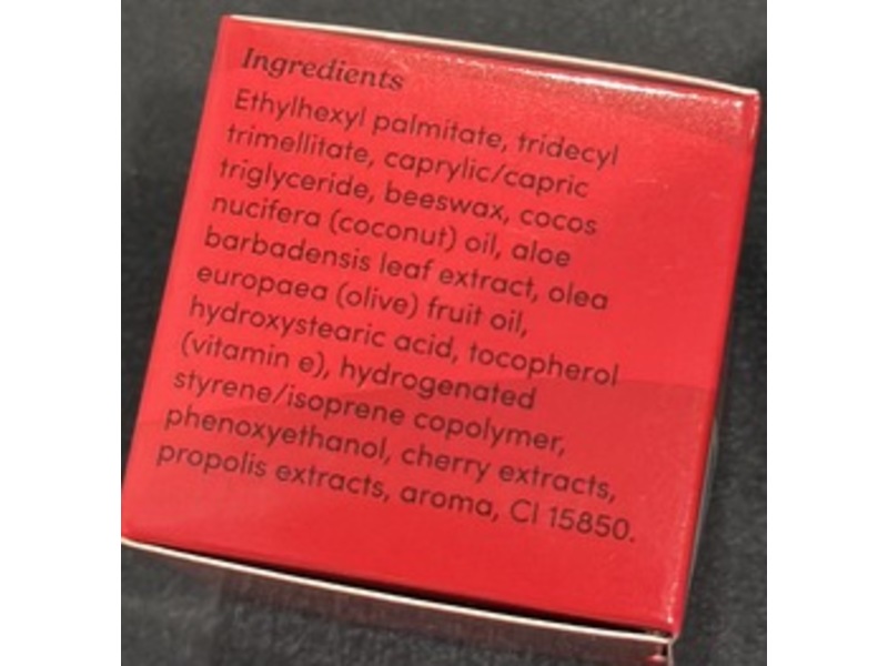 Honeybalm Lip Balm, Cherry, 0.23 oz/6.5 g