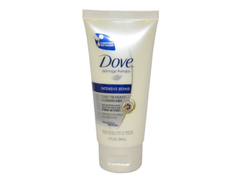 Dove Intensive Repair Daily Conditioner, Whiteness Formula, 2 fl oz/59 mL