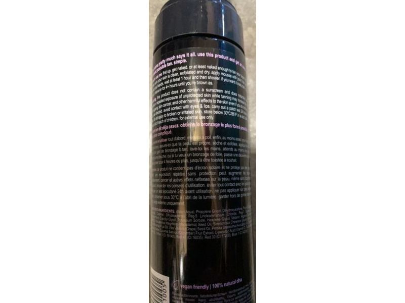 b.tan I Want The Darkest Tan Possible Self Tan Mousse, 6.7 fl oz/200 mL