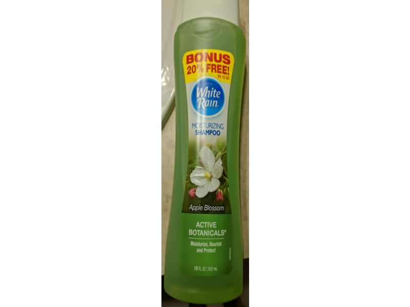 White Rain Moisturizing Shampoo, Apple Blossom, 18 fl oz / 532 mL