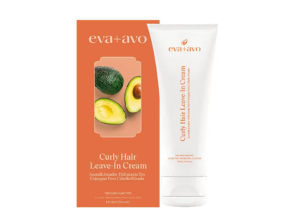 Eva + Avo Curly Leave-In Cream, 6 fl oz/177 mL