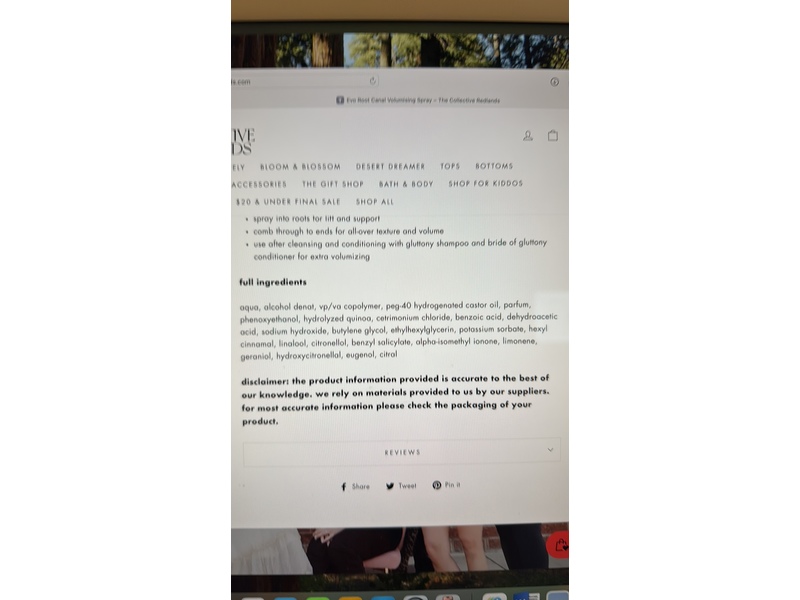 Evo Root Canal Volumizing Spray, 6.8 fl oz/200 mL