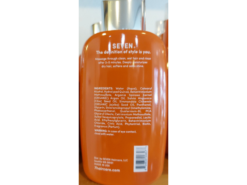 Seven Gazar Hydrate conditioner,10.7 fl oz/315 mL