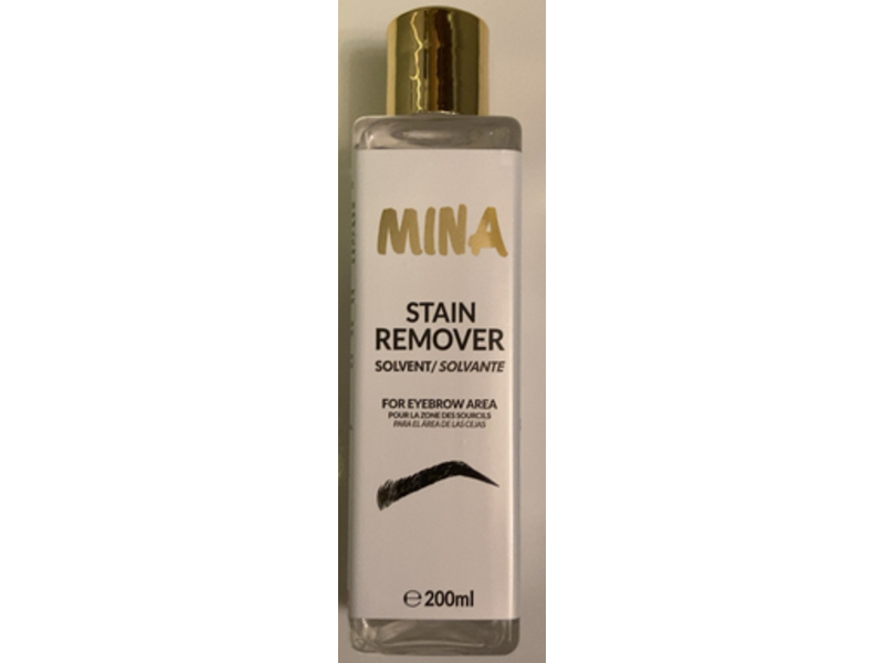 Mina Stain Remover Solvent For Eyebrow Area, 200 mL