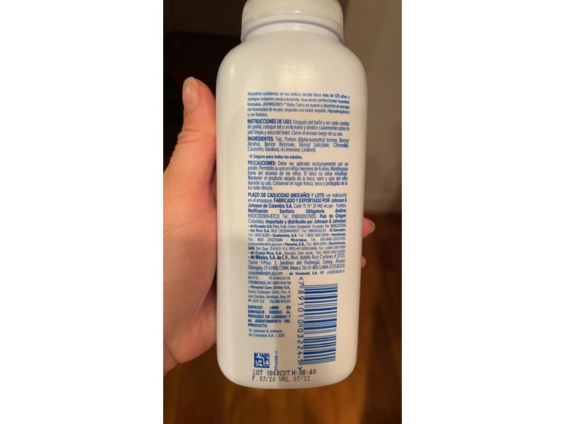 Johnson's Baby Powder, 200 g