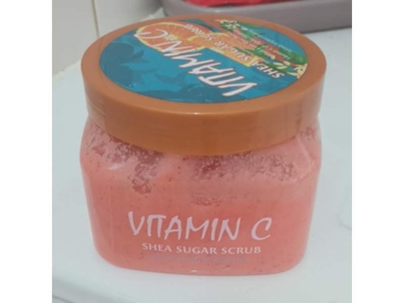 Mixia Vitamin C Shea Sugar Scrub, 21.05 fl oz/610 g