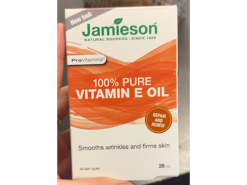 Jamieson ProVitamina Vitamin E Oil, 28 mL