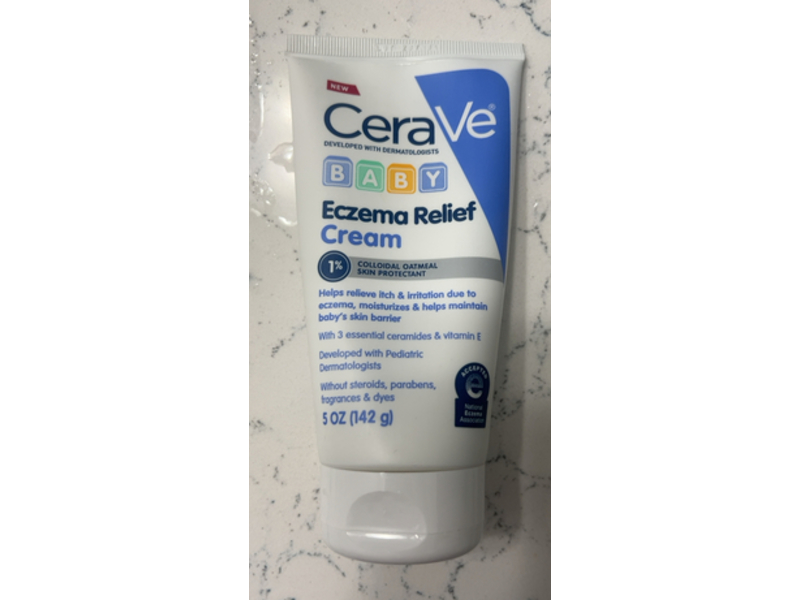 CeraVe Baby Eczema Relief Cream, 5 oz/142 g