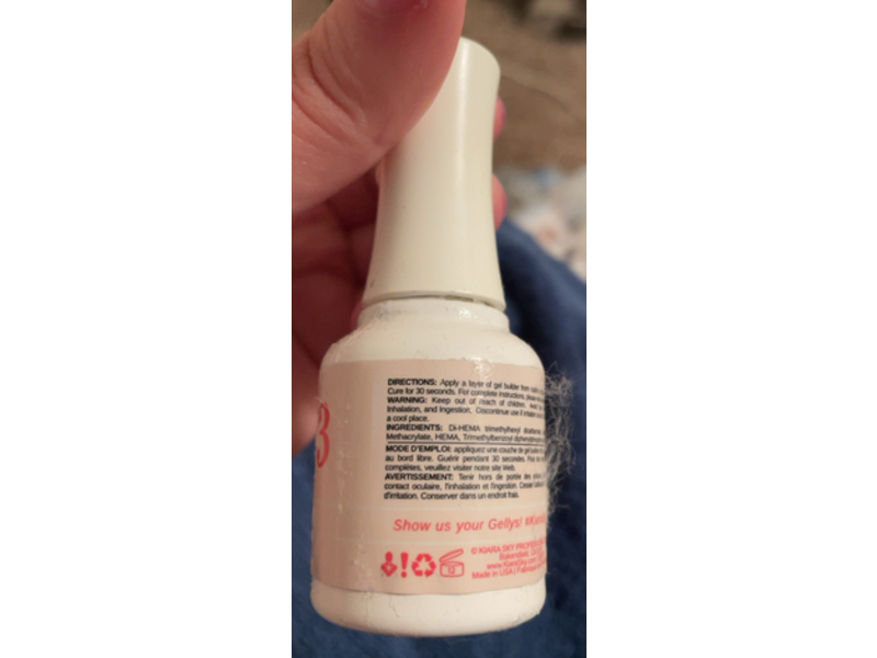 Kiara Sky Gelly Tips Soak Off, Builder, 0.5 fl oz/15 mL