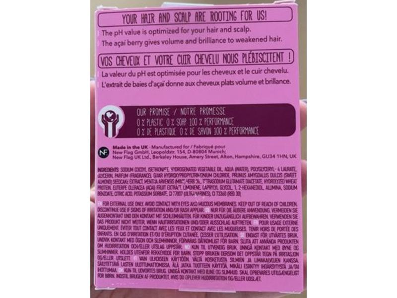 Foamie Acai Shampoo Bar, 2.8 oz/80 g