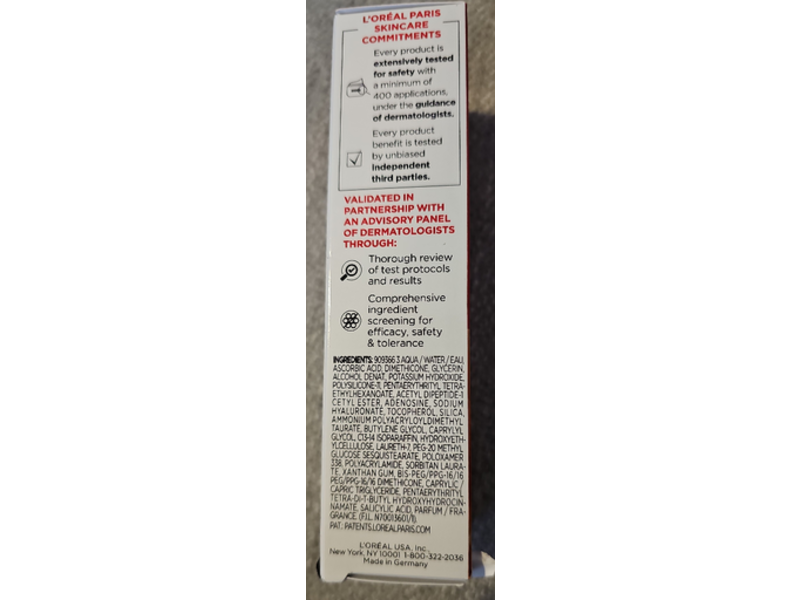 L'Oreal Paris Revitalift Derm Intensives Serum, 12% Vitamin C + E + Salicylic, 1.0 fl oz/30 mL