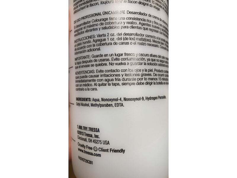 Tressa Colourage Cream Developer, 20 Volume, 32 fl oz/940 mL