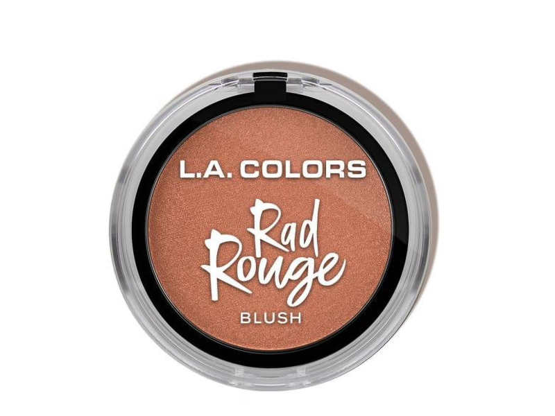 L.A. Colors Rad Rouge Blush, Preppy, 0.16 oz/4.5 g, Pack Of 2