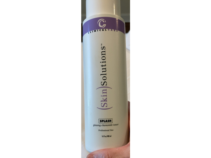 Clinical Care Splash Ginseng Chamomile Toner, 16 fl oz/480 mL