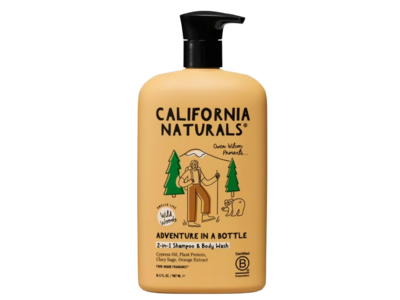 California Naturals 2-In-1 Shampoo & Body Wash, 16.5 fl oz/487 mL