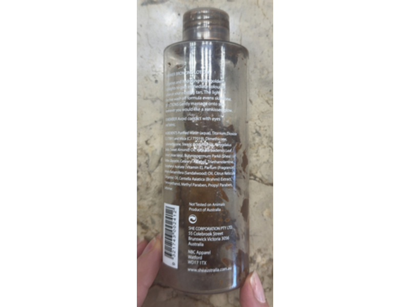 Om She Golden Body Shimmering Bronzing Lotion, 7.0 fl oz/200 mL