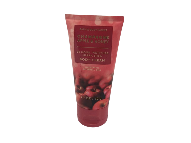 Bath & Body Works Body Cream, Champagne Apple & Honey, 2.5 oz/70 g.