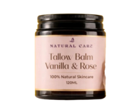 Natural Care Tallow Balm, Vanilla & Rose, 120 mL - thumbnail 1