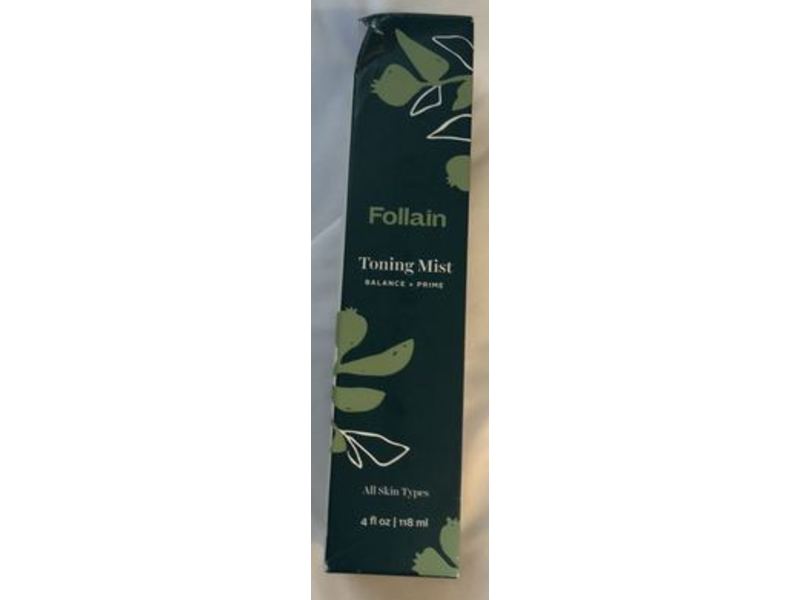 Follain Toning Mist, Balance + Prime, 4 fl oz/118 mL
