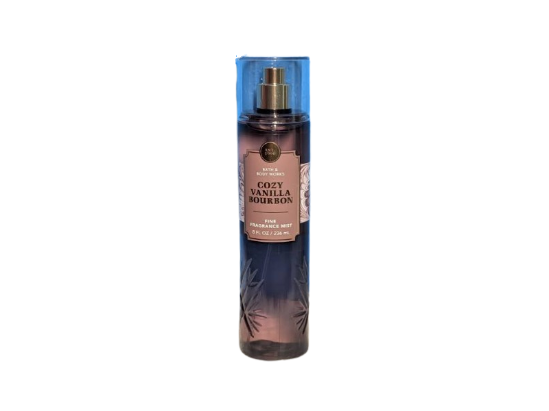 Bath & Body Works Fine Fragrance Mist, Cozy Vanilla Bourbon, 8 fl oz/236 mL