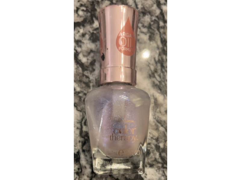 Sally Hansen Color Therapy Nail Polish, Pink I'll Sleep In , 0.5 fl oz/14.7 mL