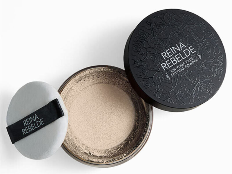 Reina Rebelde On Your Face Setting Powder, Azucar, 0.35 oz/10 g