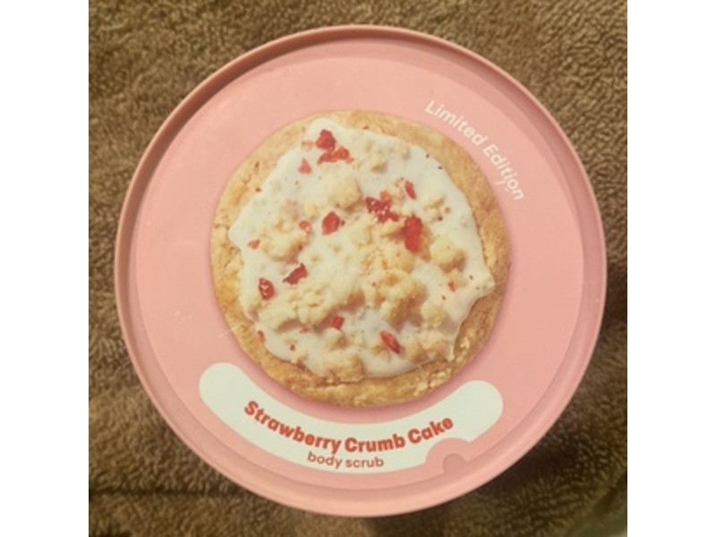 Dove Crumbl Moisturizing Body Scrub, Strawberry Crumb Cake, 15 oz