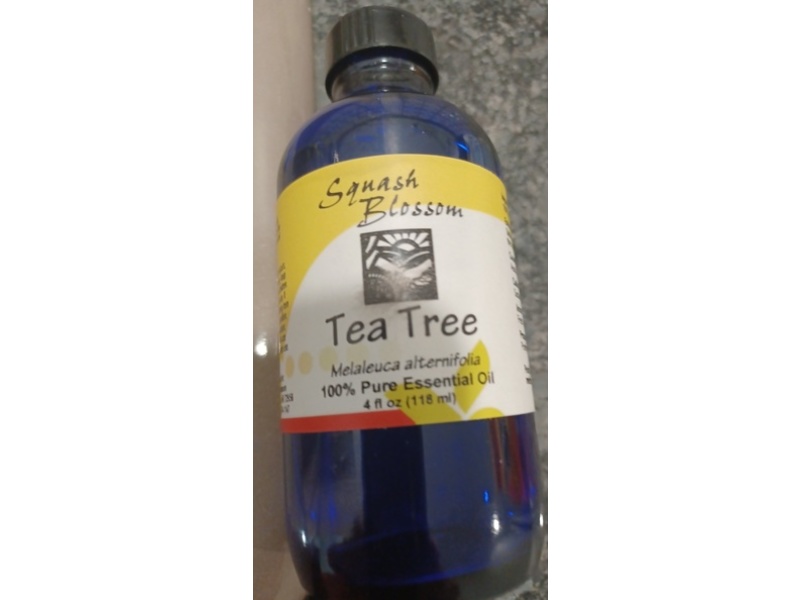 Squash Blossom 100% Pure Essential Oil, Tea Tree, 4 fl oz/118 mL