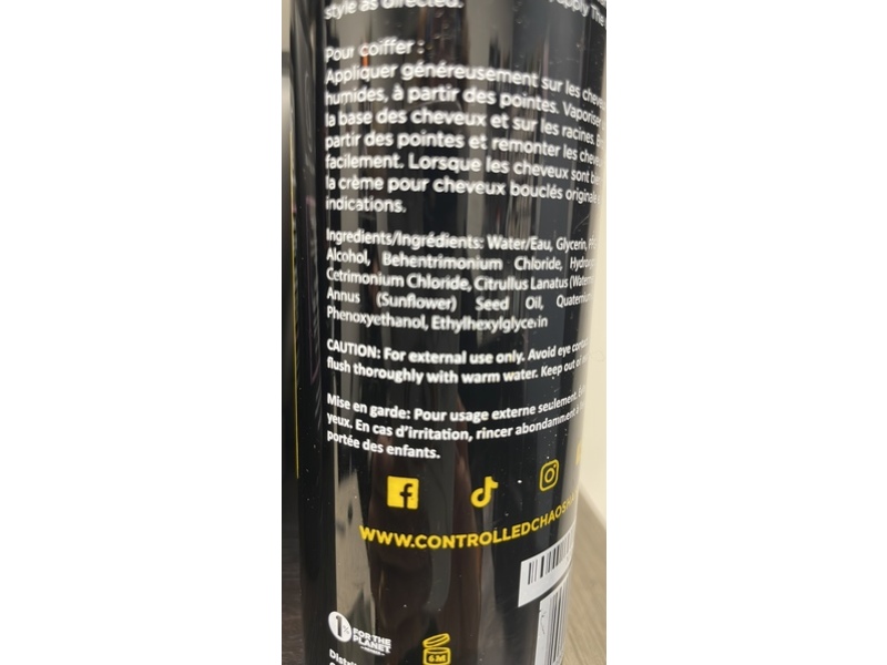 Controlled Chaos Leave-In Conditioner Spray, 8 fl oz/237 mL