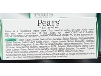 Pears Pure & Gentle Transparent Soap, Lemon Flower Extracts, 4.4 oz/125 g, Pack Of 3 - thumbnail 3