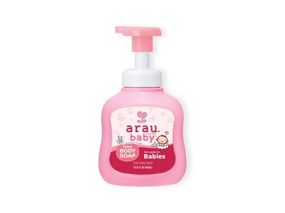 Arau Baby Foam Body Soap, Lavender Scent, 15.21 fl oz/450 mL