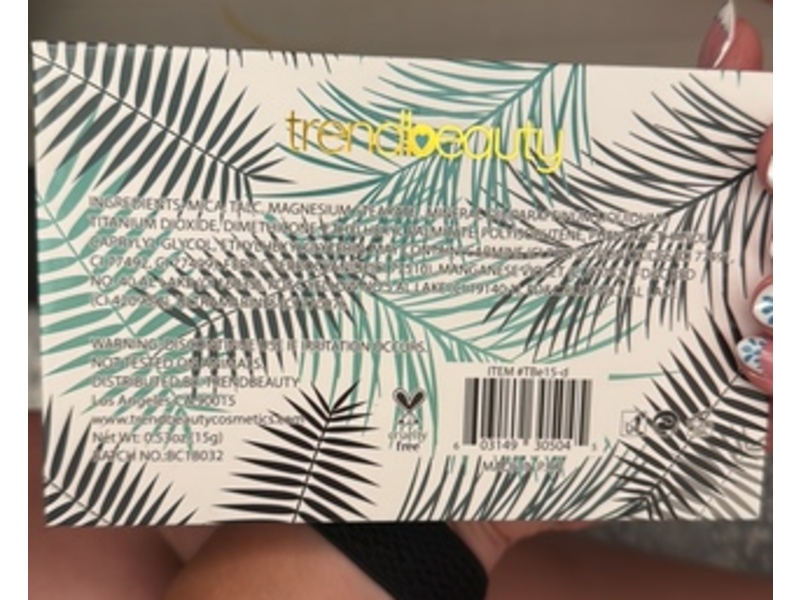 Trend Beauty In Rio Love Eyeshadow Palette, 0.53 oz/15 g
