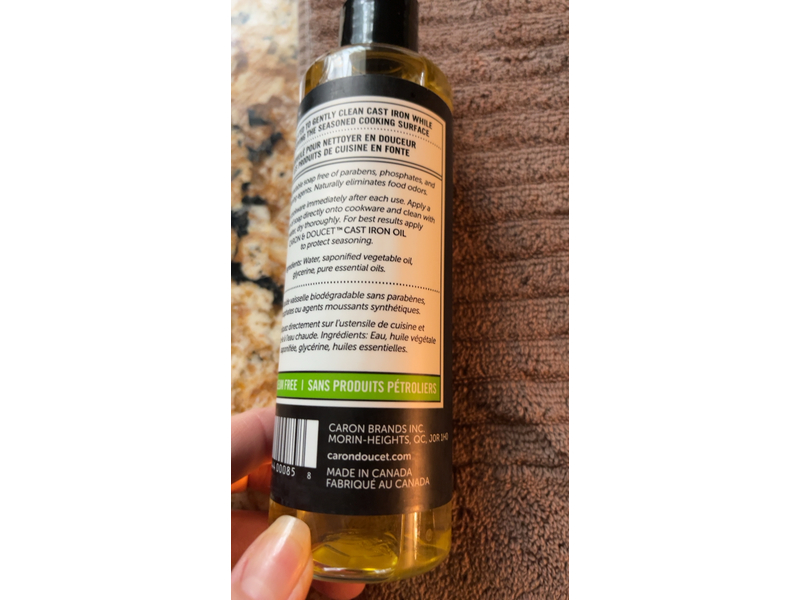 Caron & Doucet Cast Iron Cleaning Soap (8 oz)