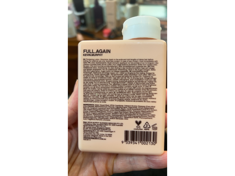 Kevin Murphy Full Again Thickening Lotion, 5.1 fl oz/150 mL