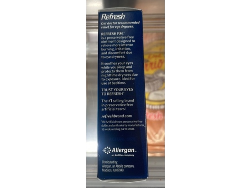 Refresh P.M. Nighttime Relief Intense Eye Dryness, 0.12 oz/3.5 g