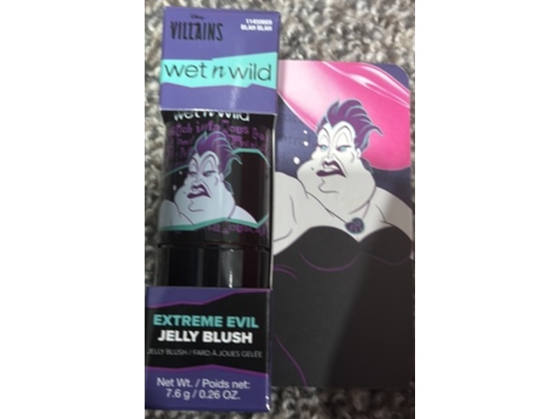 wet n wild Disney Villains Extreme Evil Jelly Blush, Blah Blah, 0.26 oz/7.6 g
