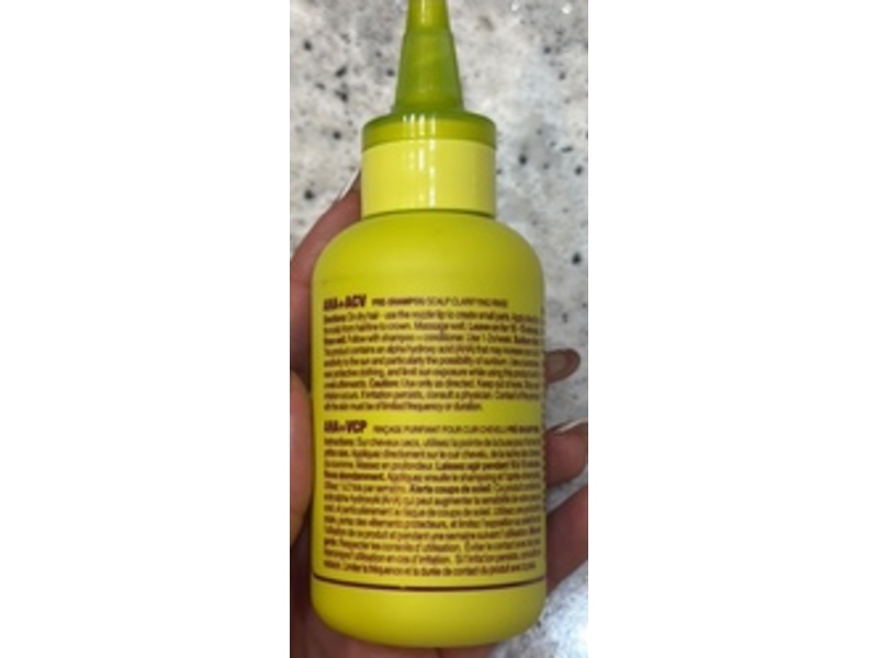 The Rootist Pre-Shampoo Scalp Clarifying Rinse, AHA + ACV, 4 fl oz/120 mL