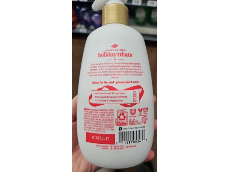 Dove Nourishing Hand Wash, Apple Cider Caramel, 12 fl oz