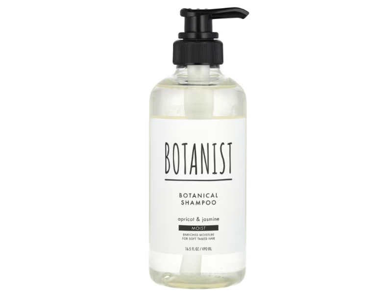 Botanist Botanical Shampoo, Moist, Apricot & Jasmine, 16.5 fl oz/490 mL
