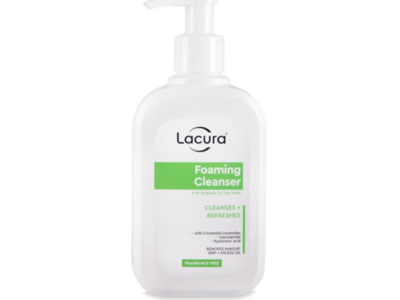 Lacura Ceramides Foaming Cleanser, Fragrance Free, 236 mL