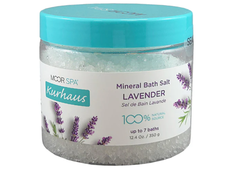 Moor Spa Kurhaus Mineral Bath Salt, Lavender, 12.4 oz/350 g